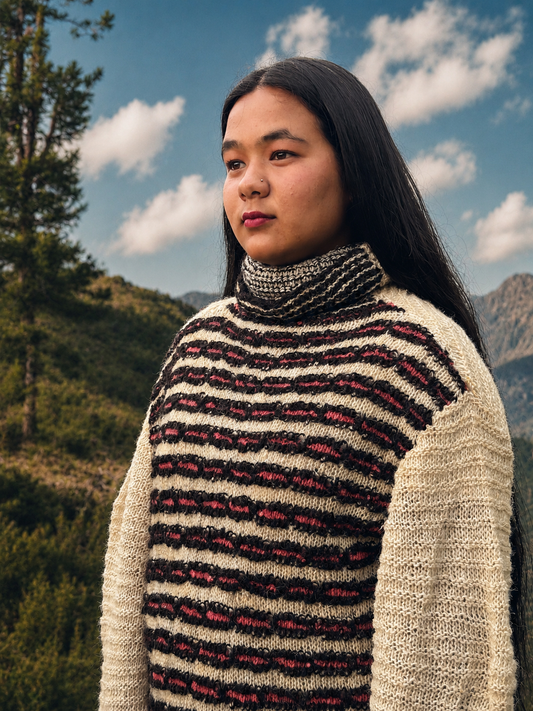 Strata Knit Tunic - Image 2